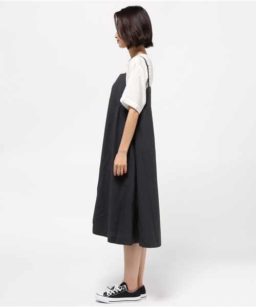 LBC（エルビーシー）の「teeブラウスキャミワンピースset      （ワンピース・レディース・オリーブ/ダークグレー/マスタード・LARGE/MEDIUM）」の10枚目の写真