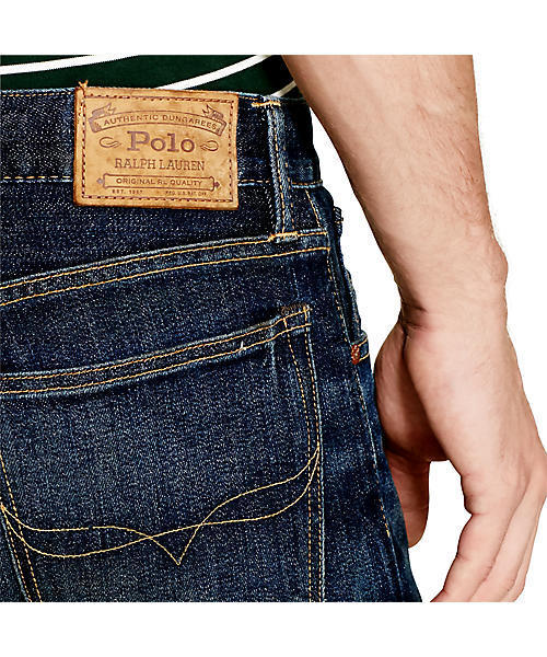 POLO RALPH LAUREN（ポロ ラルフ ローレン）の「Varick スリム ストレート ジーンズ（デニムパンツ・メンズ・ブルー系9・34/32/30/30/32/32/28/30/36/32）」の5枚目の写真