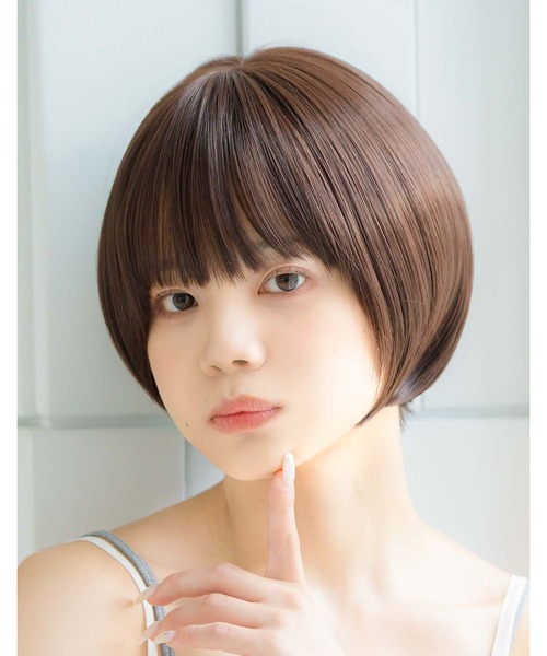 LINEASTORIA（リネアストリア）の「【フルウィッグ・ショート】トムボーイデイリーショート（ウィッグ・レディース・その他1/その他2/その他3/その他5/その他8/その他10/その他6/その他4/その他7/その他9/チョコ/レッド系/ブラウン系/ダークブラウン系1・M）」の2枚目の写真