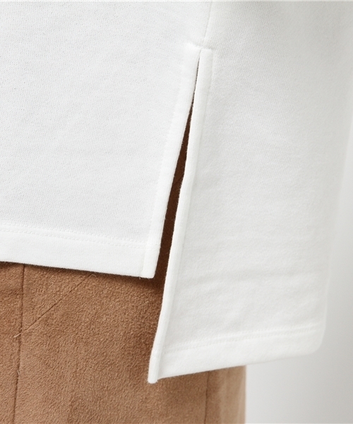 MURUA（ムルーア）の「オフショルチュニックトップス（Tシャツ/カットソー・レディース・レッド/オフホワイト/ブラック・FREE）」の9枚目の写真