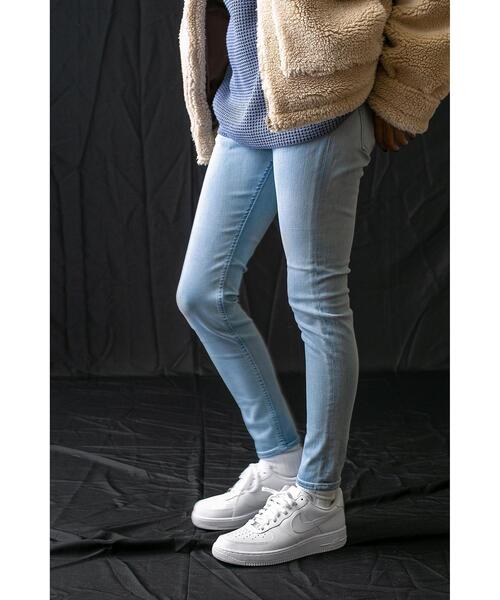 MONKEY TIME(モンキータイム)の「<monkey time> デニム ジェギンスパンツ ◇:(デニムパンツ・メンズ・ブラック/ライトブルー/コバルトブルー・MEDIUM/X-LARGE/SMALL/LARGE)」の17枚目の写真