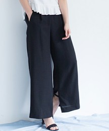 STUDIOUS |  【STUDIOUS】リネンライクインスリットワイドパンツ(その他パンツ)