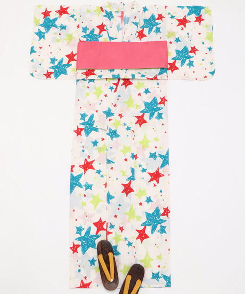 Hyphen World Hyphen Gallery イーハイフンワールドギャラリー のファッション World 星柄浴衣 浴衣 E