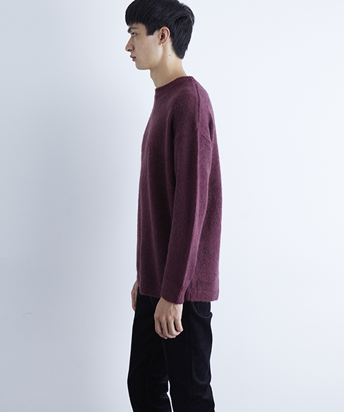 NUMBER (N)INE シャギー　ニット　メンズ　ネイビー NUMBER (N)INE（ナンバーナイン） セーター ニット MOHAIR MESH WIDE