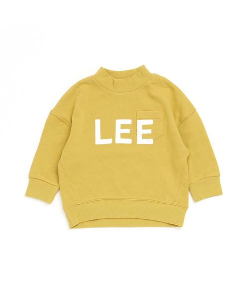 apres les cours(アプレレクール)の「LEE BIGシルエットトレーナー(スウェット・キッズ・ネイビー/カーキ/マスタード・100/110/120/130/140/80/90)」の10枚目の写真