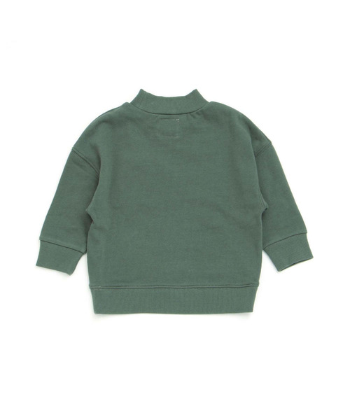 apres les cours(アプレレクール)の「LEE BIGシルエットトレーナー(スウェット・キッズ・ネイビー/カーキ/マスタード・100/110/120/130/140/80/90)」の4枚目の写真