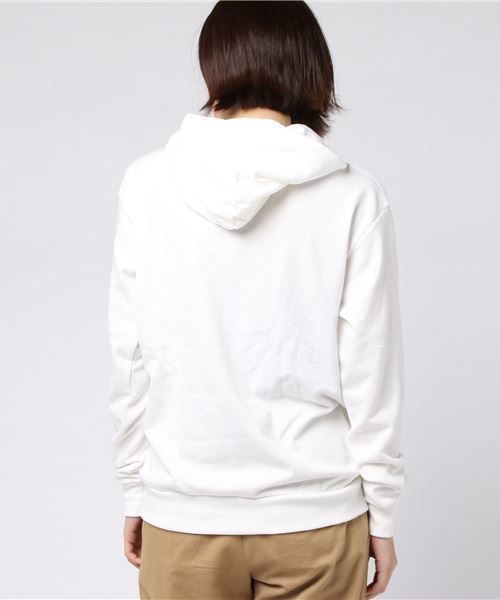 WEGO（ウィゴー）の「WEGO/メタリックロゴプリントパーカー（パーカー・レディース・ブラック/ホワイト・MEDIUM/SMALL）」の4枚目の写真