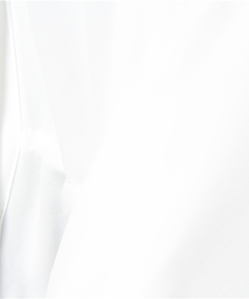 SOFFITTO（ソフィット）の「Soffitto /  P.デシン　イカ衿リボン付シャツ（シャツ/ブラウス・レディース・オフホワイト/ブラック/ベージュ・FREE）」の7枚目の写真