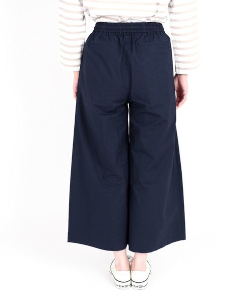 SHIPS Days（シップスデイズ）の「SHIPS Days STANDARD: コットン ストレッチ ワイドパンツ◇（その他パンツ・レディース・ベージュ/オリーブ/ネイビー・ONE SIZE）」の6枚目の写真