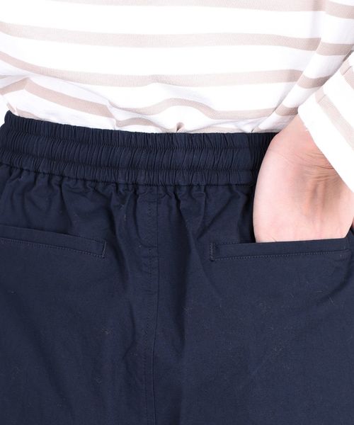 SHIPS Days（シップスデイズ）の「SHIPS Days STANDARD: コットン ストレッチ ワイドパンツ◇（その他パンツ・レディース・ベージュ/オリーブ/ネイビー・ONE SIZE）」の8枚目の写真