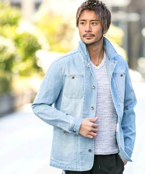 A.S.M（エーエスエム）の「10オンスデニムカバーオールジャケット