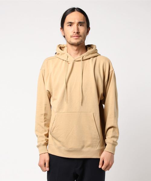 WEGO(ウィゴー)の「WEGO/ビッグシルエットカラーパーカー(パーカー・メンズ・イエロー/オレンジ/レッド/ピンク/ブラック/ベージュ/ホワイト/杢グレー/ロイヤルブルー/ライトパープル/ピンク系その他/グリーン系その他・MEDIUM/SMALL/LARGE)」の21枚目の写真