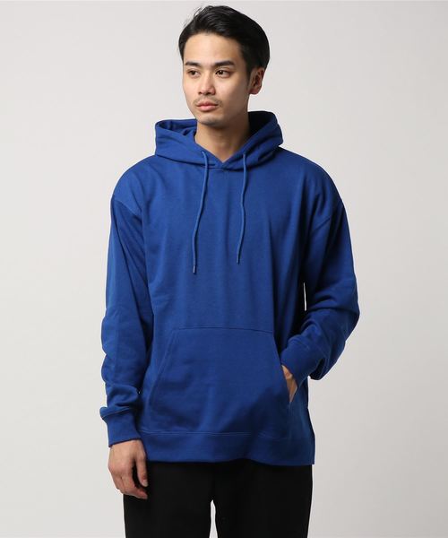 WEGO(ウィゴー)の「WEGO/ビッグシルエットカラーパーカー(パーカー・メンズ・イエロー/オレンジ/レッド/ピンク/ブラック/ベージュ/ホワイト/杢グレー/ロイヤルブルー/ライトパープル/ピンク系その他/グリーン系その他・MEDIUM/SMALL/LARGE)」の19枚目の写真