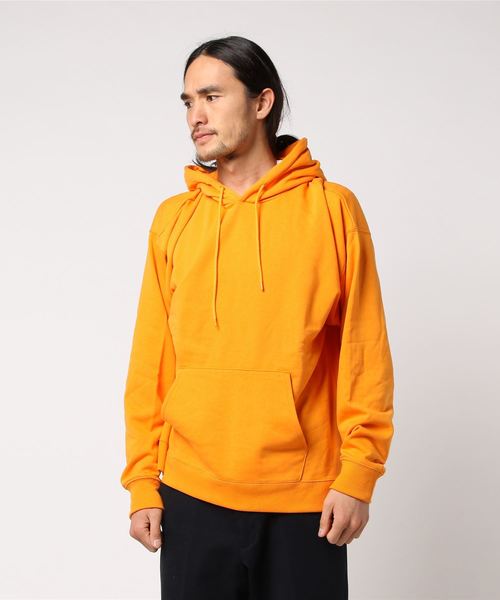 WEGO(ウィゴー)の「WEGO/ビッグシルエットカラーパーカー(パーカー・メンズ・イエロー/オレンジ/レッド/ピンク/ブラック/ベージュ/ホワイト/杢グレー/ロイヤルブルー/ライトパープル/ピンク系その他/グリーン系その他・MEDIUM/SMALL/LARGE)」の13枚目の写真