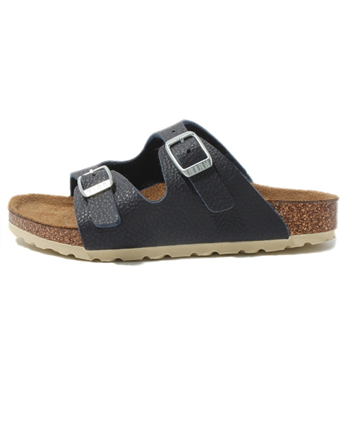 BIRKENSTOCK（ビルケンシュトック）の「NEVADA/ネバダ 　バッファローブルー (Kid's)（サンダル・キッズ・ネイビー・24/25/26/27/28/29/30）」の2枚目の写真