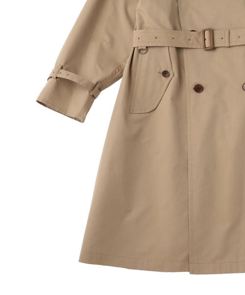 AURALEE（オーラリー）の「＜AURALEE（オーラリー）＞ BIG TRENCH（トレンチコート・メンズ・ベージュ・4）」の4枚目の写真