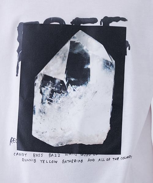 Name.（ネーム）の「【Name.】CRYSTAL TEE/NMT-17SS-002（Tシャツ/カットソー・メンズ・ブラック・2/0/1）」の2枚目の写真