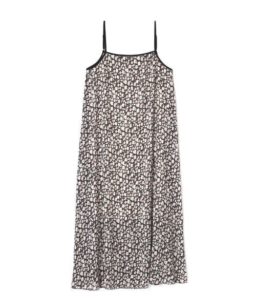 N.（N. Natural Beauty Basic）（エヌエヌナチュラルビューティーベーシック）の「フラワープリントプリーツマキシワンピース（ワンピース・レディース・ブラック/グリーン系その他・MEDIUM）」の18枚目の写真