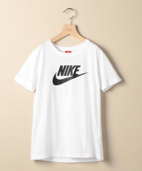 NIKE(ナイキ)の「<NIKE(ナイキ)>ロゴTシャツ(Tシャツ/カットソー・レディース・ホワイト/ブラック・MEDIUM)」の8枚目の写真