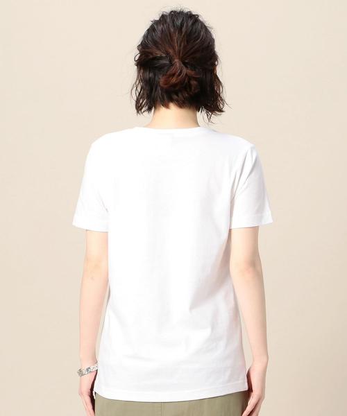 NIKE(ナイキ)の「<NIKE(ナイキ)>ロゴTシャツ(Tシャツ/カットソー・レディース・ホワイト/ブラック・MEDIUM)」の6枚目の写真
