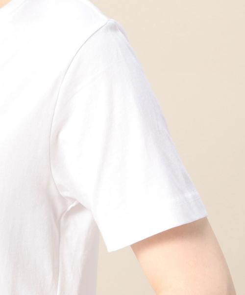 NIKE(ナイキ)の「<NIKE(ナイキ)>ロゴTシャツ(Tシャツ/カットソー・レディース・ホワイト/ブラック・MEDIUM)」の9枚目の写真