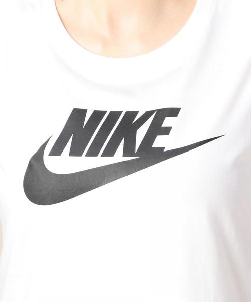 NIKE(ナイキ)の「<NIKE(ナイキ)>ロゴTシャツ(Tシャツ/カットソー・レディース・ホワイト/ブラック・MEDIUM)」の15枚目の写真