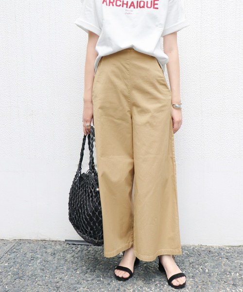 SLOBE IENA（スローブイエナ）の「マリンパンツ◆（その他パンツ・レディース・ホワイト/ベージュ/ネイビー・36/38/40）」の3枚目の写真