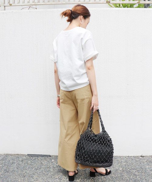 SLOBE IENA（スローブイエナ）の「マリンパンツ◆（その他パンツ・レディース・ホワイト/ベージュ/ネイビー・36/38/40）」の17枚目の写真