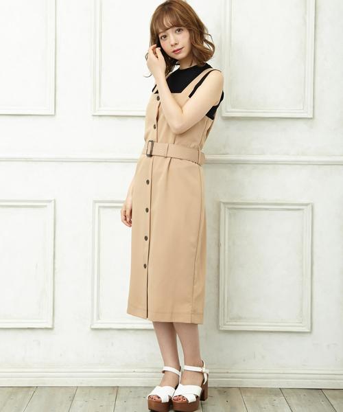 INGNI（イング）の「リブノースリ／ニット（ニット/セーター・レディース・パープル系/ボルドー/グリーン/ブラウン/その他/オフホワイト/カーキ/ブラック/ワイン系・M）」の3枚目の写真