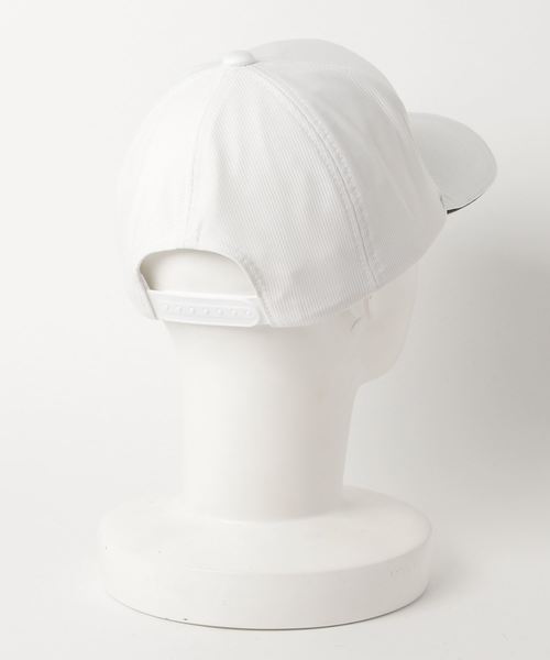 ARMANI EXCHANGE(アルマーニエクスチェンジ)の「【A|Xアルマーニ エクスチェンジ】バイカラ―ロゴ ベースボールキャップ(キャップ・メンズ・ホワイト/ブラック/ブラウン・FREE)」の11枚目の写真