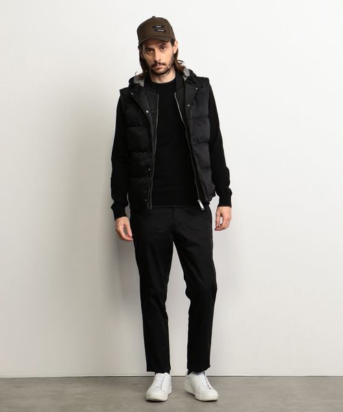 ARMANI EXCHANGE(アルマーニエクスチェンジ)の「【A|Xアルマーニ エクスチェンジ】バイカラ―ロゴ ベースボールキャップ(キャップ・メンズ・ホワイト/ブラック/ブラウン・FREE)」の6枚目の写真