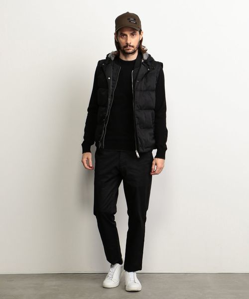 ARMANI EXCHANGE(アルマーニエクスチェンジ)の「【A|Xアルマーニ エクスチェンジ】バイカラ―ロゴ ベースボールキャップ(キャップ・メンズ・ホワイト/ブラック/ブラウン・FREE)」の7枚目の写真