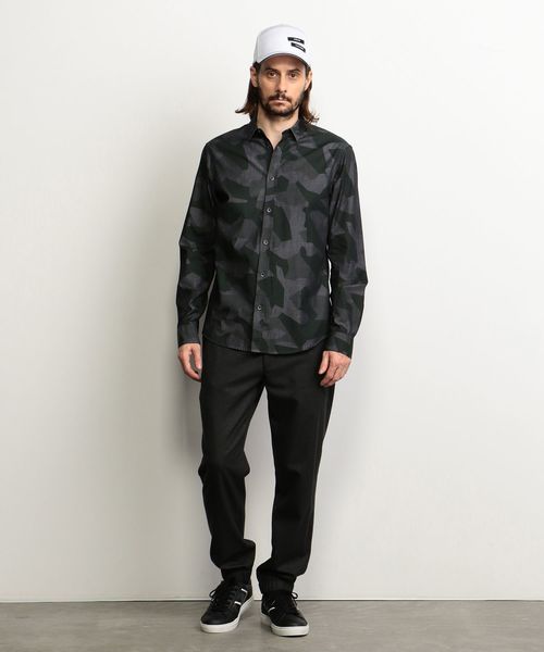 ARMANI EXCHANGE(アルマーニエクスチェンジ)の「【A|Xアルマーニ エクスチェンジ】バイカラ―ロゴ ベースボールキャップ(キャップ・メンズ・ホワイト/ブラック/ブラウン・FREE)」の9枚目の写真