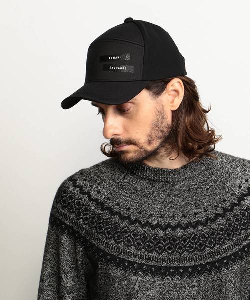 ARMANI EXCHANGE(アルマーニエクスチェンジ)の「【A|Xアルマーニ エクスチェンジ】バイカラ―ロゴ ベースボールキャップ(キャップ・メンズ・ホワイト/ブラック/ブラウン・FREE)」の13枚目の写真