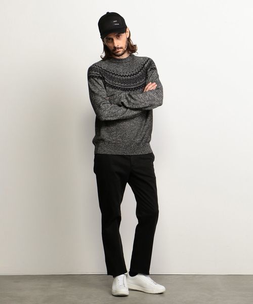 ARMANI EXCHANGE(アルマーニエクスチェンジ)の「【A|Xアルマーニ エクスチェンジ】バイカラ―ロゴ ベースボールキャップ(キャップ・メンズ・ホワイト/ブラック/ブラウン・FREE)」の14枚目の写真