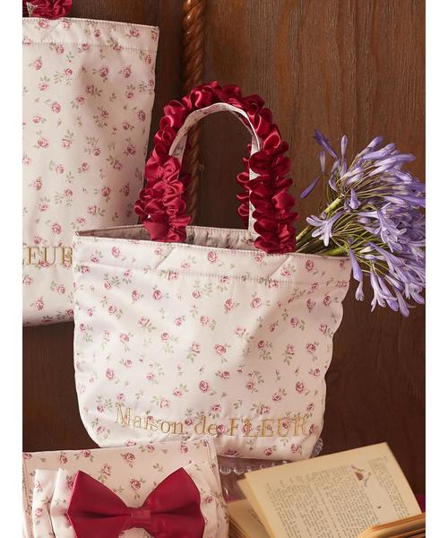 ジョリーフルール コラコラ特大 たっぷりフリルビッグトートバック