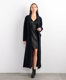 ✨美品 アルマーニ チェスターコート マキシ丈 カシミヤ アンゴラ 希少XL ARMANI EXCHANGE（アルマーニエクスチェンジ）の「【A|X