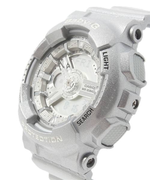 G-SHOCK（ジーショック）の「Baby-G BA-110,111 Series　【WOMEN】（アナログ腕時計・レディース・シルバー/ブラック×ゴールド・FREE）」の6枚目の写真