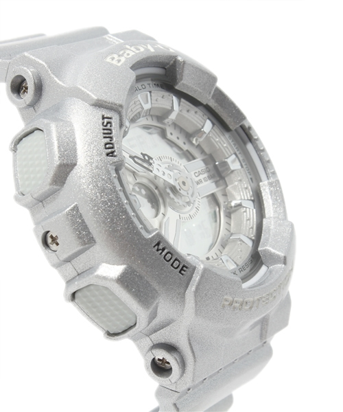G-SHOCK（ジーショック）の「Baby-G BA-110,111 Series　【WOMEN】（アナログ腕時計・レディース・シルバー/ブラック×ゴールド・FREE）」の7枚目の写真