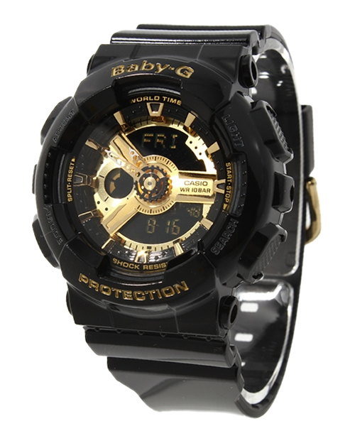 G-SHOCK（ジーショック）の「Baby-G BA-110,111 Series　【WOMEN】（アナログ腕時計・レディース・シルバー/ブラック×ゴールド・FREE）」の12枚目の写真