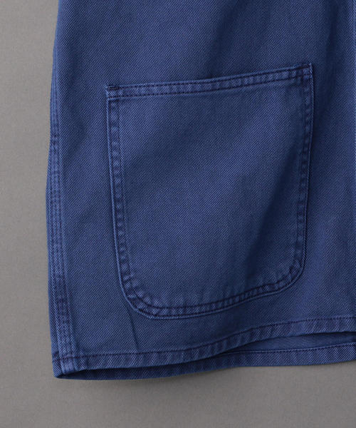 6(ロク)の「<UNIVERSAL OVERALL×6(ROKU)>TWILL COVER ALL/カバーオール(カバーオール・レディース・コバルトブルー/ライラック・FREE)」の6枚目の写真