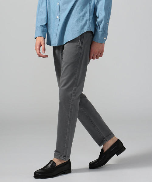 TOMORROWLAND （トゥモローランド）の「【別注】RED CARD×TOMORROWLAND RANKER スリムパンツ（その他パンツ・メンズ・ダークグリーン/キャメル/ライトグレー/シャーベット/ネイビー/チャコールグレー/ピンク/グリーン/ライトグリーン・32/29/30/31）」の2枚目の写真