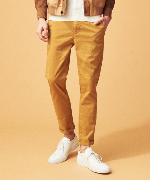 TOMORROWLAND （トゥモローランド）の「【別注】RED CARD×TOMORROWLAND RANKER スリムパンツ（その他パンツ・メンズ・ダークグリーン/キャメル/ライトグレー/シャーベット/ネイビー/チャコールグレー/ピンク/グリーン/ライトグリーン・32/29/30/31）」の9枚目の写真