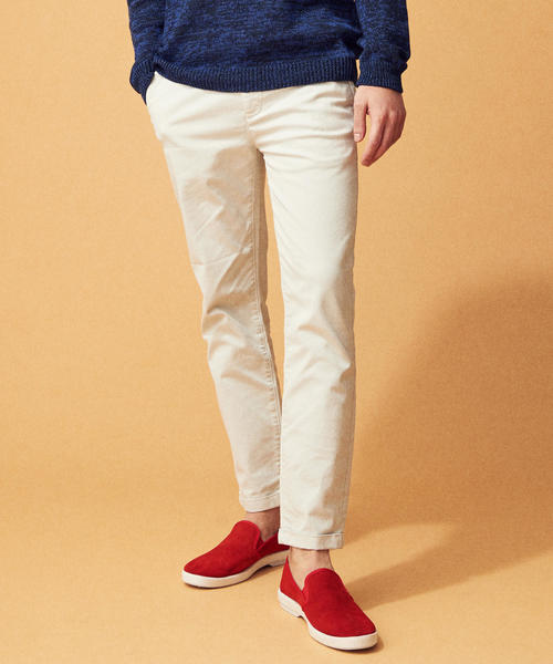 TOMORROWLAND （トゥモローランド）の「【別注】RED CARD×TOMORROWLAND RANKER スリムパンツ（その他パンツ・メンズ・ダークグリーン/キャメル/ライトグレー/シャーベット/ネイビー/チャコールグレー/ピンク/グリーン/ライトグリーン・32/29/30/31）」の3枚目の写真