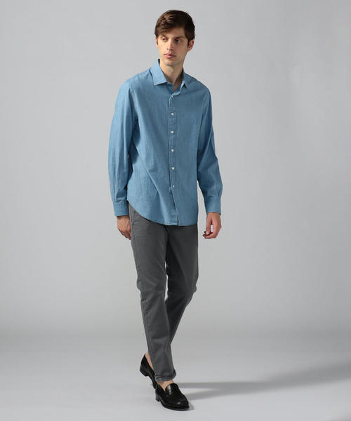 TOMORROWLAND （トゥモローランド）の「【別注】RED CARD×TOMORROWLAND RANKER スリムパンツ（その他パンツ・メンズ・ダークグリーン/キャメル/ライトグレー/シャーベット/ネイビー/チャコールグレー/ピンク/グリーン/ライトグリーン・32/29/30/31）」の12枚目の写真