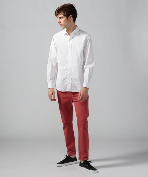 TOMORROWLAND （トゥモローランド）の「【別注】RED CARD×TOMORROWLAND RANKER スリムパンツ（その他パンツ・メンズ・ダークグリーン/キャメル/ライトグレー/シャーベット/ネイビー/チャコールグレー/ピンク/グリーン/ライトグリーン・32/29/30/31）」の11枚目の写真