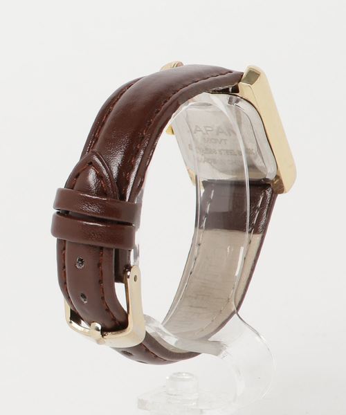 Port（ポート）の「スクエア フェイスウォッチ / 腕時計_（アナログ腕時計・レディース・キャメル/イエロー系その他/ブラウン/ブラウン系その他/ブラック/ブラック系その他・FREE）」の7枚目の写真