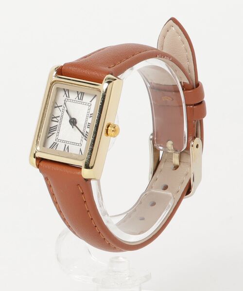 Port（ポート）の「スクエア フェイスウォッチ / 腕時計_（アナログ腕時計・レディース・キャメル/イエロー系その他/ブラウン/ブラウン系その他/ブラック/ブラック系その他・FREE）」の8枚目の写真
