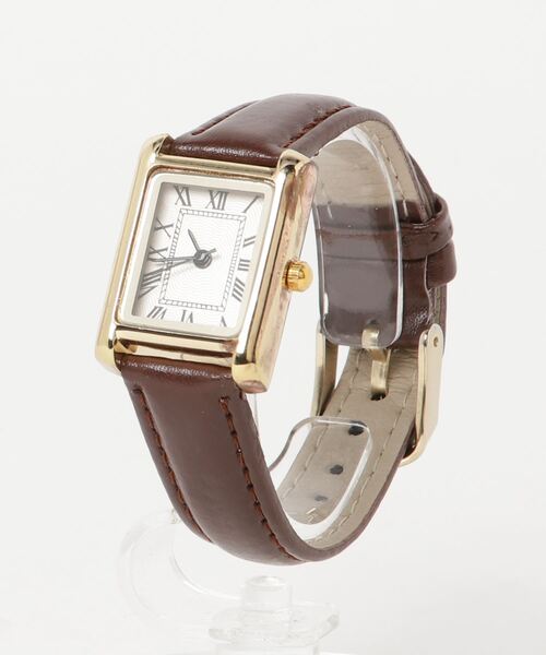Port（ポート）の「スクエア フェイスウォッチ / 腕時計_（アナログ腕時計・レディース・キャメル/イエロー系その他/ブラウン/ブラウン系その他/ブラック/ブラック系その他・FREE）」の9枚目の写真