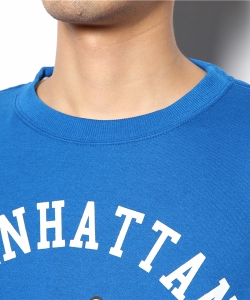 WEGO（ウィゴー）の「WEGO/SESAME STREETスウェット（スウェット・メンズ・ホワイト/ブルー・MEDIUM/LARGE）」の3枚目の写真